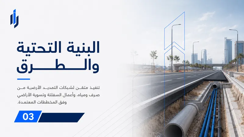 البنية التحتية والطرق - مسارات الديار